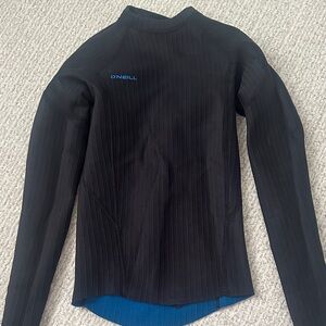 O'Neill Black and blue hyperfreak rash guard